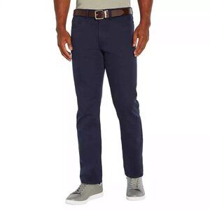 NEW Banana Republic Men's 38x32 5 Pocket Pants Slim Fit Stretch Cotton Blue